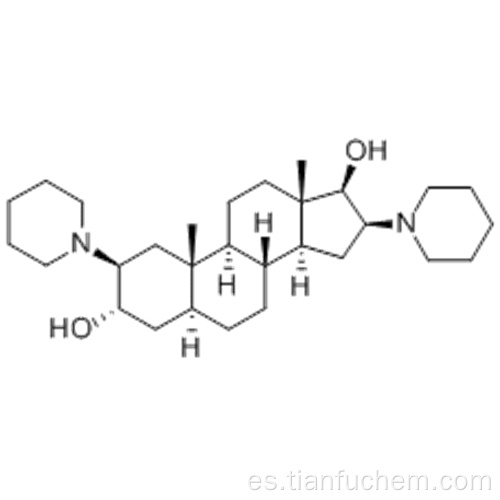 2,16-dipiperidin-1-ylandrosta-3,17-diol CAS 13522-16-2